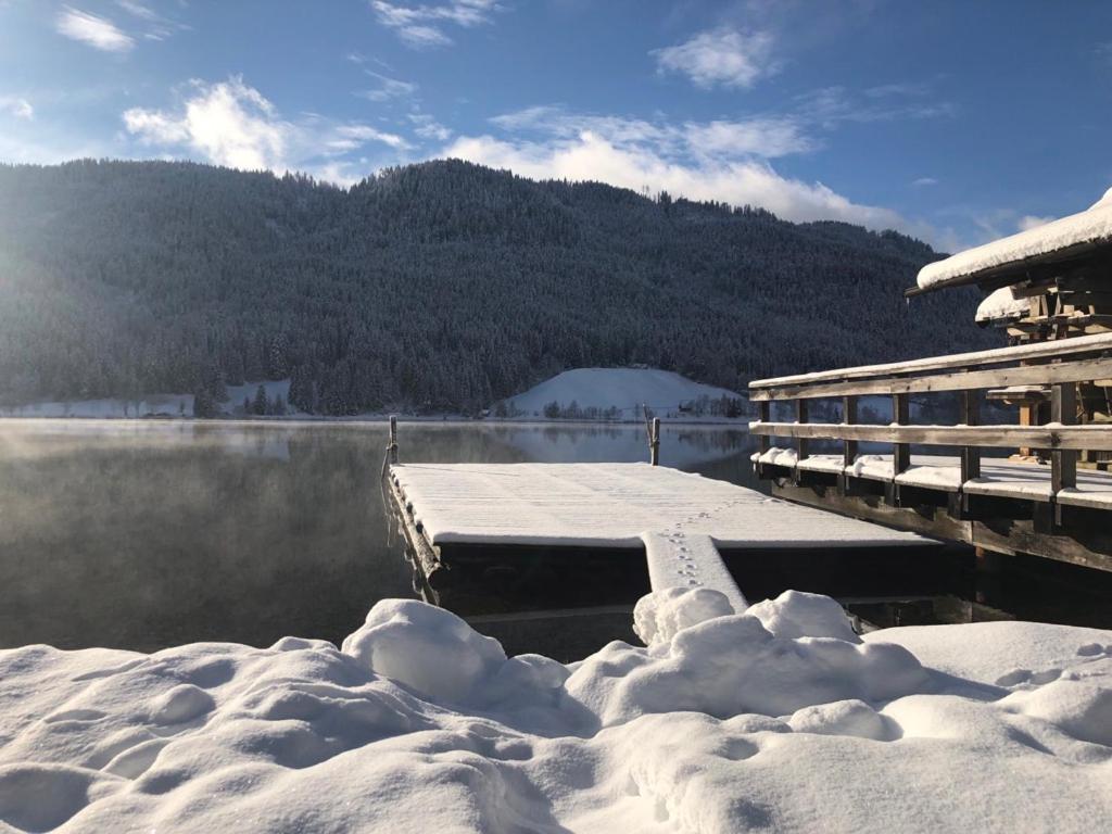 Ferienhof Hoffmann Weissensee Exterior foto