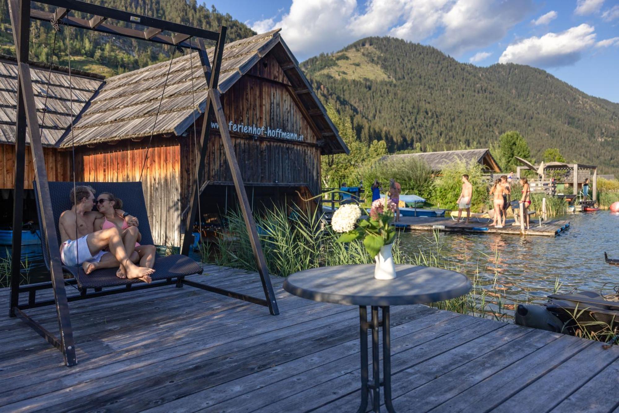 Ferienhof Hoffmann Weissensee Exterior foto