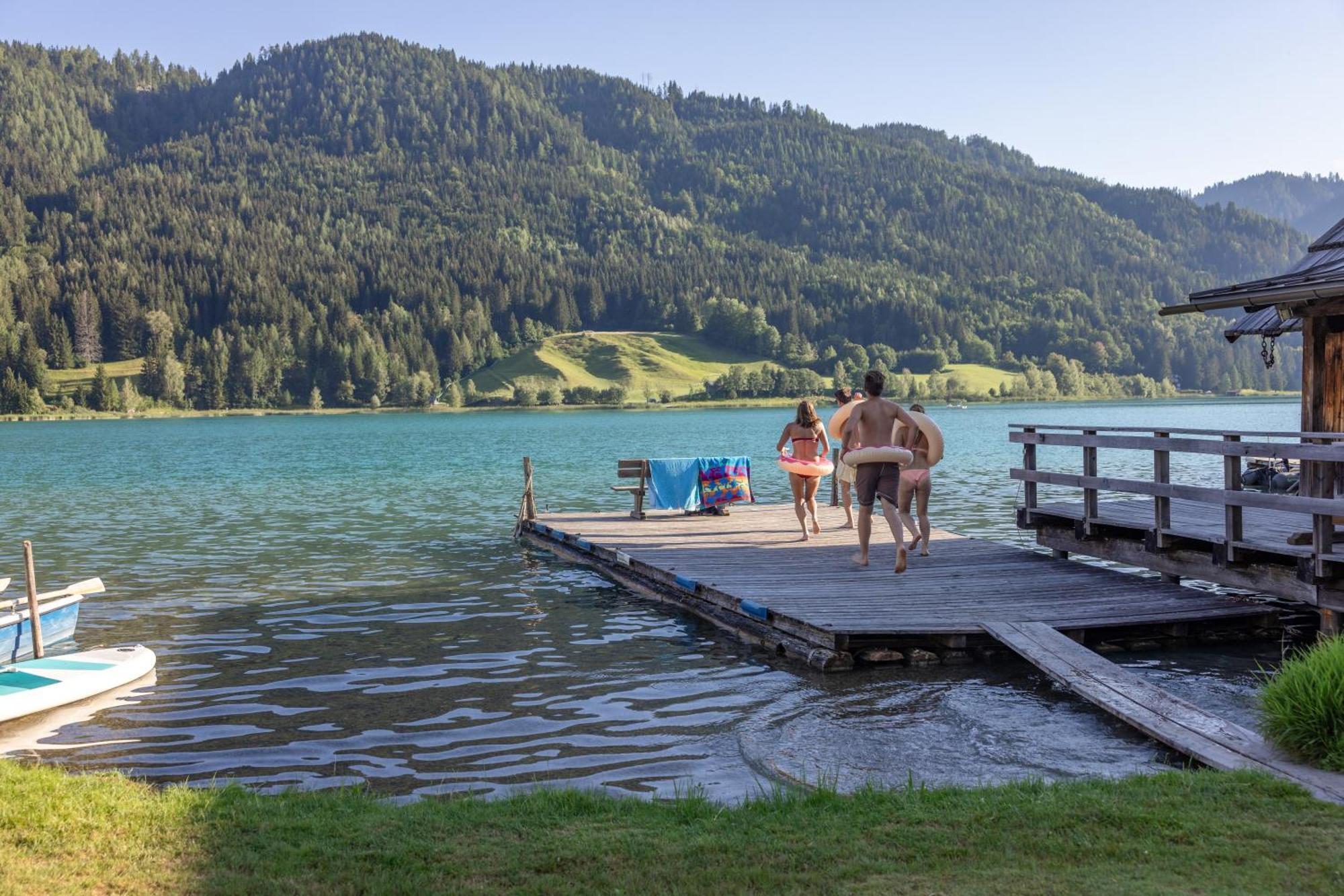 Ferienhof Hoffmann Weissensee Exterior foto